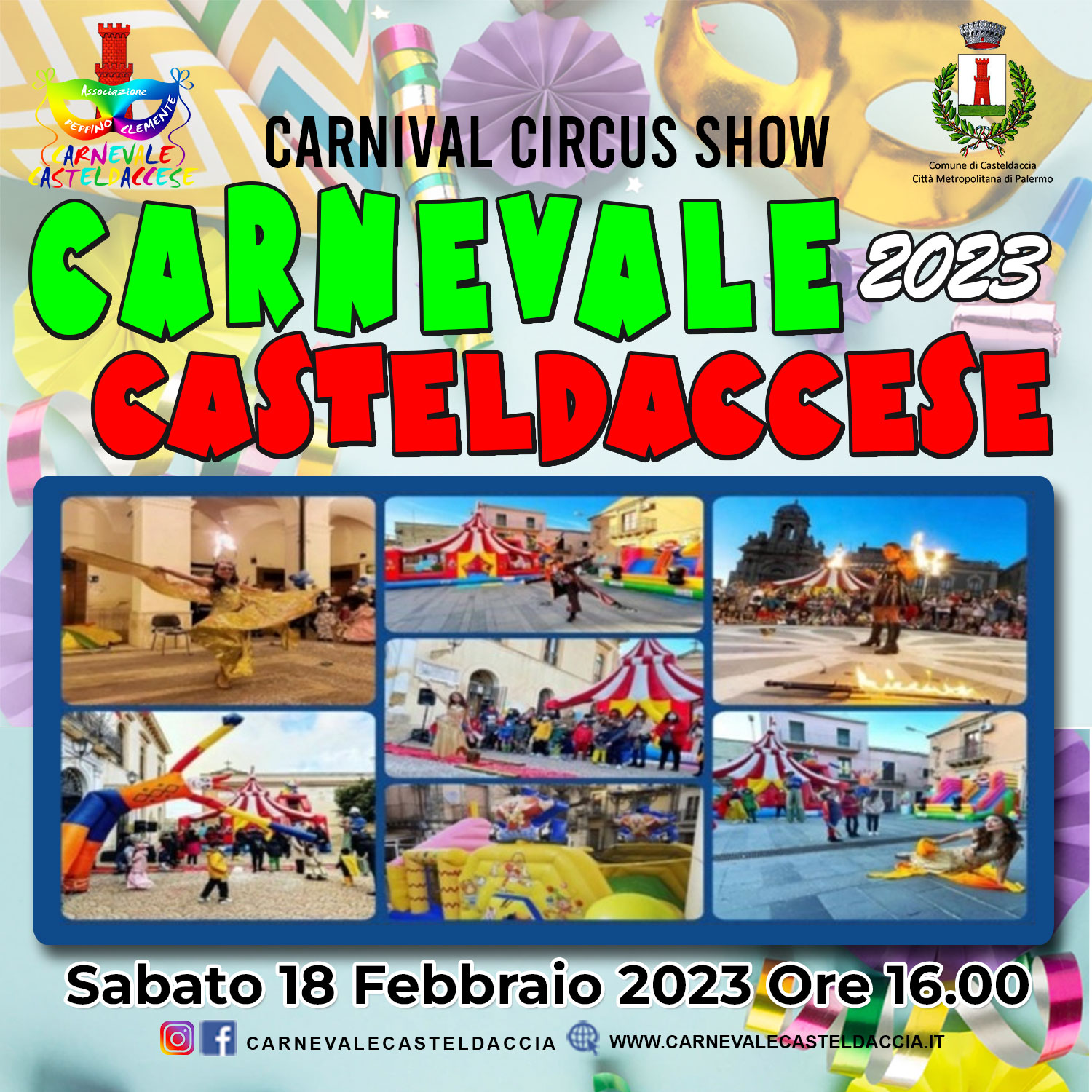 Carnevale 2023 - Sabato 18 Febbraio